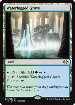 【ENG】【Foil】《冠水樹林帯/Waterlogged Grove》[MH1]