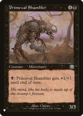 【ENG】《原始のシャンブラー/Primeval Shambler》[PWシンボル付き再版]