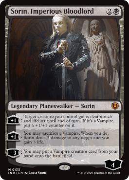 【ENG】《傲慢な血王、ソリン/Sorin, Imperious Bloodlord》[INR]