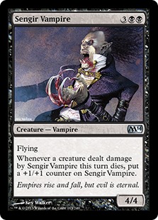 【ENG】《センギアの吸血鬼/Sengir Vampire》[M14]