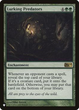 【ENG】《隠れ潜む捕食者/Lurking Predators》[PWシンボル付き再版]