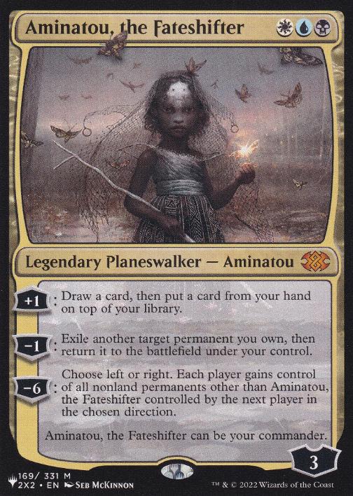 【ENG】《運命を変える者、アミナトゥ/Aminatou, the Fateshifter》[PWシンボル付き再版]