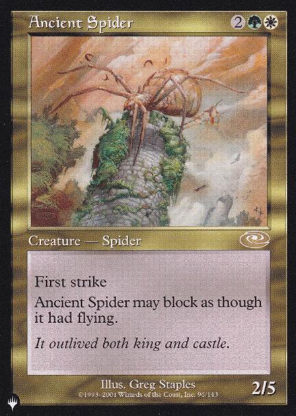 【ENG】《年経た蜘蛛/Ancient Spider》[PWシンボル付き再版]