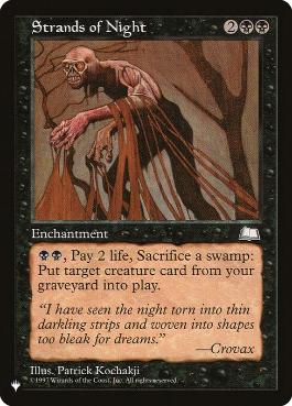 【ENG】《夜の断片/Strands of Night》[PWシンボル付き再版]