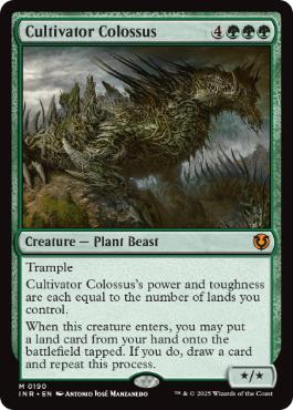 【ENG】《耕作する巨躯/Cultivator Colossus》[INR]