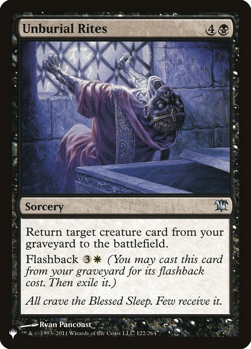 【ENG】《掘葬の儀式/Unburial Rites》[PWシンボル付き再版]