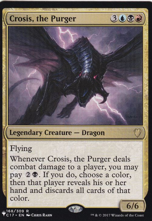 【ENG】《粛清するものクローシス/Crosis, the Purger》[PWシンボル付き再版]