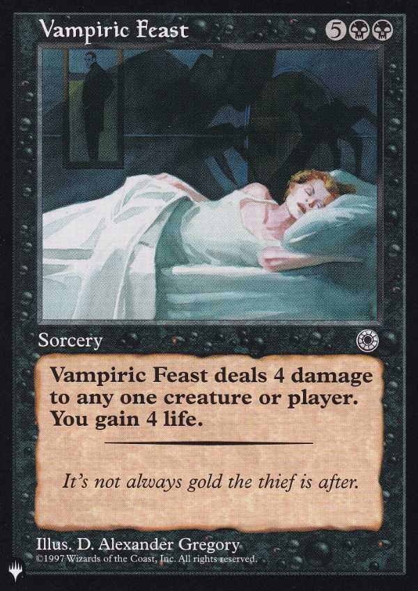 【ENG】《吸血の饗宴/Vampiric Feast》[PWシンボル付き再版]