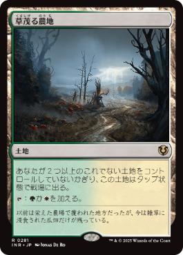 【JPN】《草茂る農地/Overgrown Farmland》[INR]