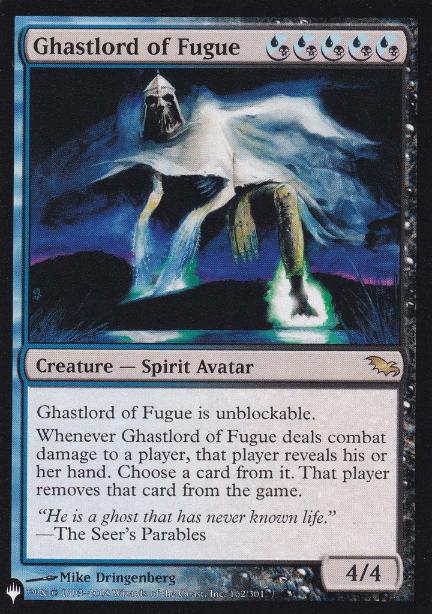 【ENG】《遁走の恐君主/Ghastlord of Fugue》[PWシンボル付き再版]