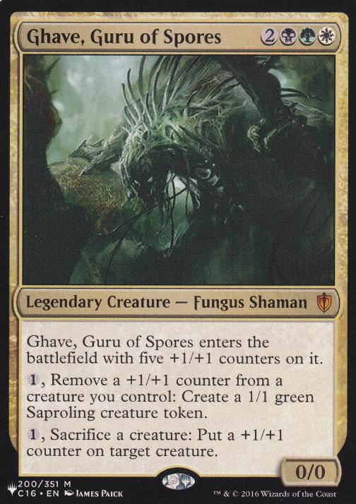 【ENG】《胞子の教祖、ゲイヴ/Ghave, Guru of Spores》[PWシンボル付き再版]