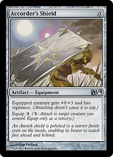 【ENG】【Foil】《調和者隊の盾/Accorder's Shield》[M14]