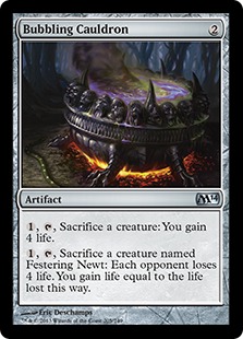 【ENG】【Foil】《泡立つ大釜/Bubbling Cauldron》[M14]