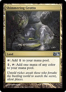 【ENG】【Foil】《ゆらめく岩屋/Shimmering Grotto》[M14]