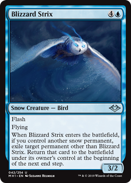 【ENG】《吹雪の大梟/Blizzard Strix》[MH1]