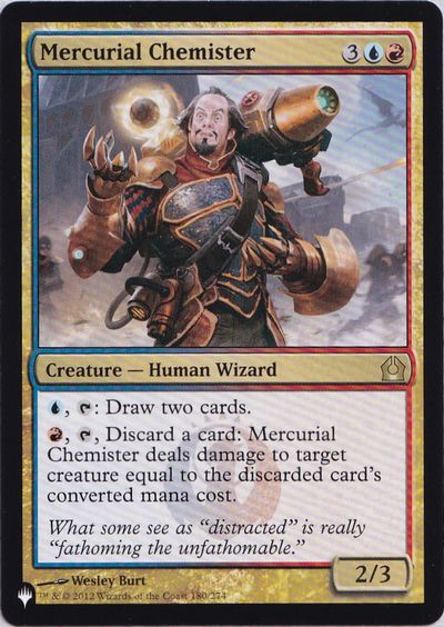 【ENG】《気紛れな薬術師/Mercurial Chemister》[PWシンボル付き再版]