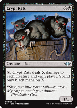 【ENG】《墓所のネズミ/Crypt Rats》[MH1]