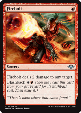 【ENG】【Foil】《炎の稲妻/Firebolt》[MH1]