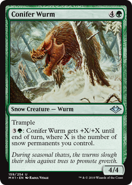 【ENG】【Foil】《針葉樹ワーム/Conifer Wurm》[MH1]