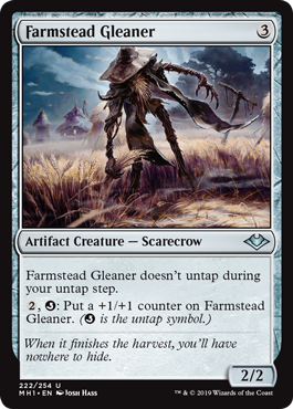 【ENG】【Foil】《農場の収穫者/Farmstead Gleaner》[MH1]