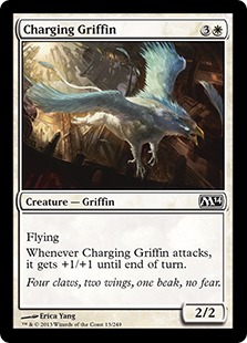 【ENG】《突進するグリフィン/Charging Griffin》[M14]