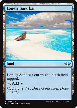 【ENG】【Foil】《孤立した砂州/Lonely Sandbar》[MH1]