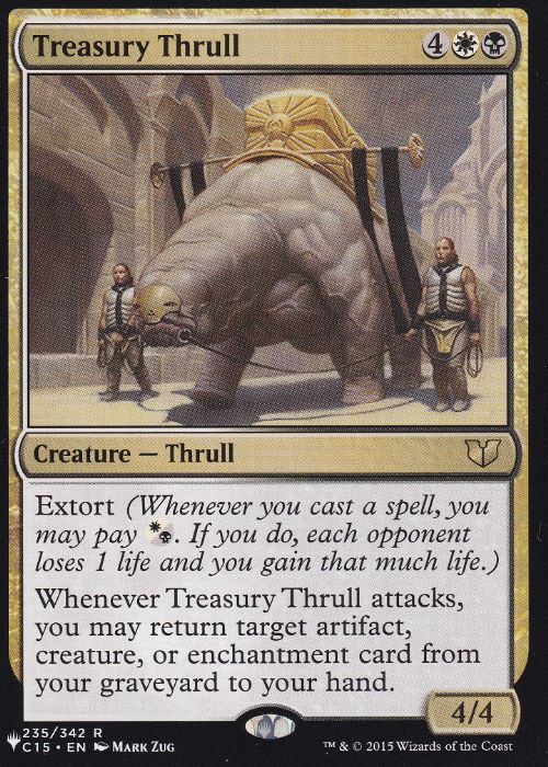 【ENG】《宝庫のスラル/Treasury Thrull》[PWシンボル付き再版]