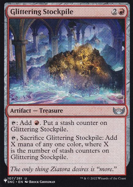【ENG】《輝く備蓄品/Glittering Stockpile》[PWシンボル付き再版]