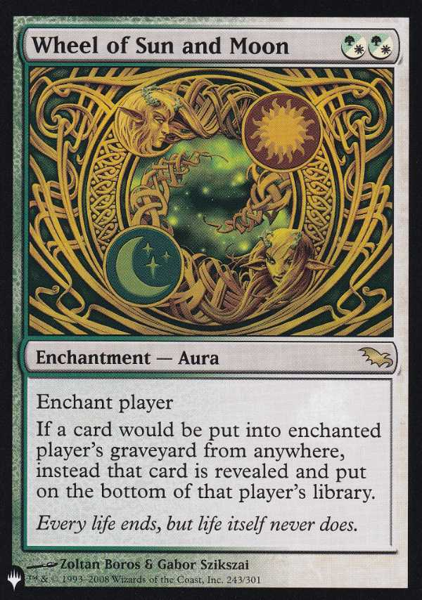 【ENG】《太陽と月の輪/Wheel of Sun and Moon》[PWシンボル付き再版]