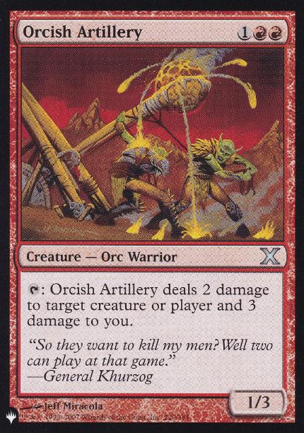 【ENG】《オーク弩弓隊/Orcish Artillery》[PWシンボル付き再版]