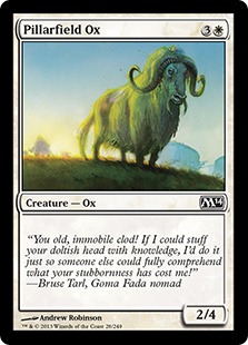 【ENG】【Foil】《柱平原の雄牛/Pillarfield Ox》[M14]