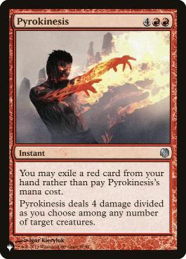 【ENG】《紅蓮操作/Pyrokinesis》[PWシンボル付き再版]