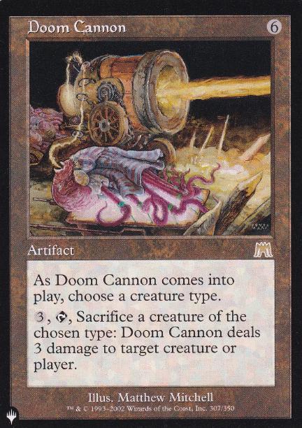【ENG】《終末の大砲/Doom Cannon》[PWシンボル付き再版]