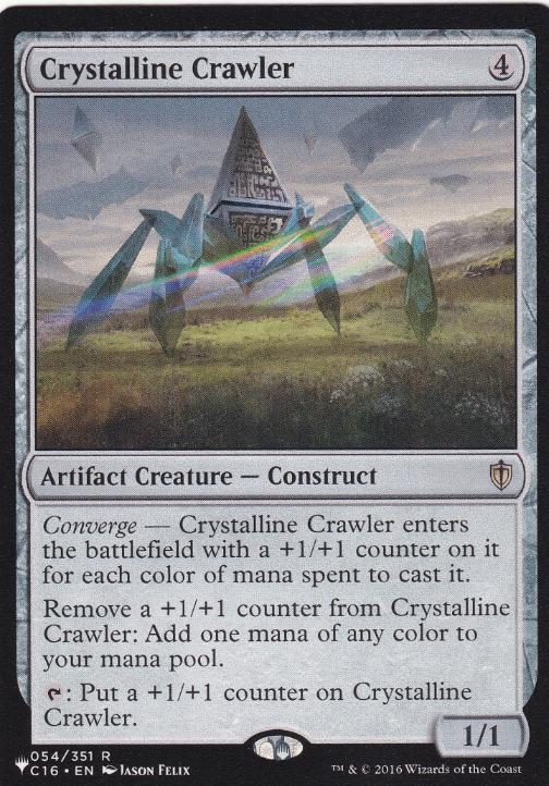 【ENG】《水晶の這行器/Crystalline Crawler》(C16)[PWシンボル付き再版]