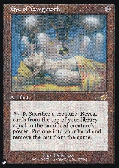 【ENG】《ヨーグモスの眼/Eye of Yawgmoth》[PWシンボル付き再版]