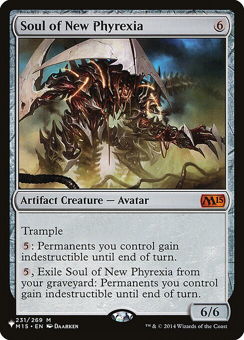 【ENG】《新たなるファイレクシアの魂/Soul of New Phyrexia》[PWシンボル付き再版]