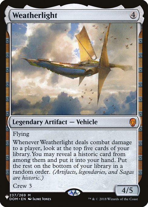 【ENG】《ウェザーライト/Weatherlight》[PWシンボル付き再版]