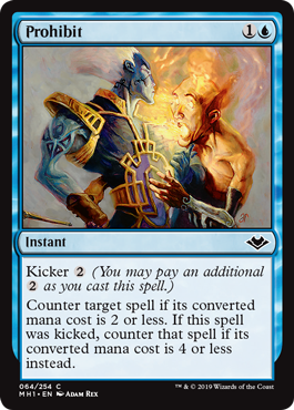 【ENG】【Foil】《禁制/Prohibit》[MH1]