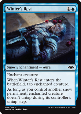 【ENG】【Foil】《冬の休眠/Winter's Rest》[MH1]
