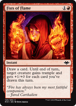 【ENG】【Foil】《炎の拳/Fists of Flame》[MH1]