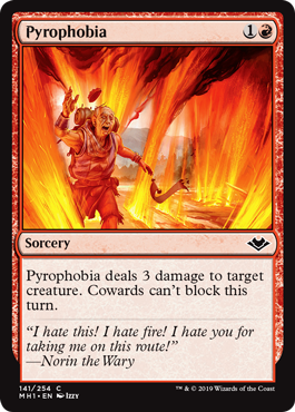 【ENG】【Foil】《炎恐怖症/Pyrophobia》[MH1]