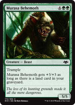 【ENG】【Foil】《ムラーサのビヒモス/Murasa Behemoth》[MH1]