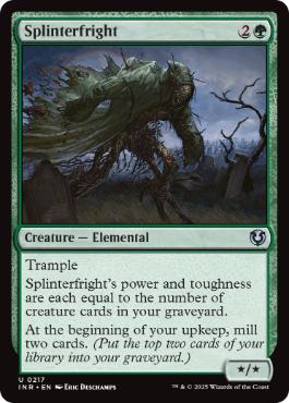 【ENG】【Foil】《裂け木の恐怖/Splinterfright》[INR]