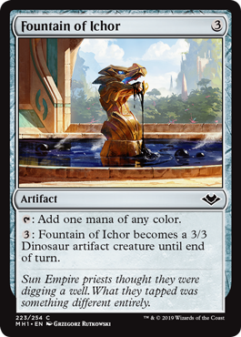 【ENG】【Foil】《胆液の泉/Fountain of Ichor》[MH1]