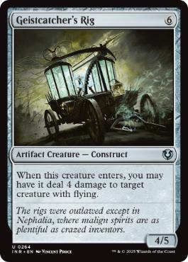 【ENG】【Foil】《霊捕らえの装置/Geistcatcher's Rig》[INR]