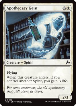 【ENG】【Foil】《薬剤師の霊/Apothecary Geist》[INR]