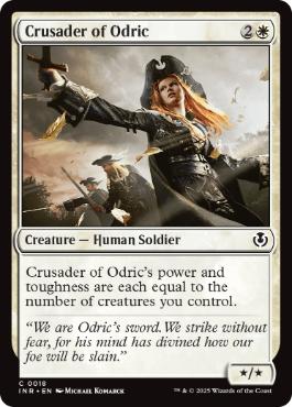 【ENG】【Foil】《オドリックの十字軍/Crusader of Odric》[INR]