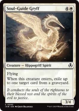 【ENG】【Foil】《魂標グリフ/Soul-Guide Gryff》[INR]