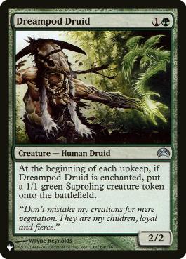 【ENG】《夢鞘のドルイド/Dreampod Druid》[PWシンボル付き再版]