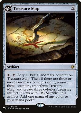 【ENG】《宝物の地図/Treasure Map》[PWシンボル付き再版]